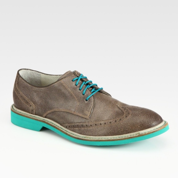 Cole Haan Other - Cole Haan Air Franklin Gray Leather Wingtip Oxford